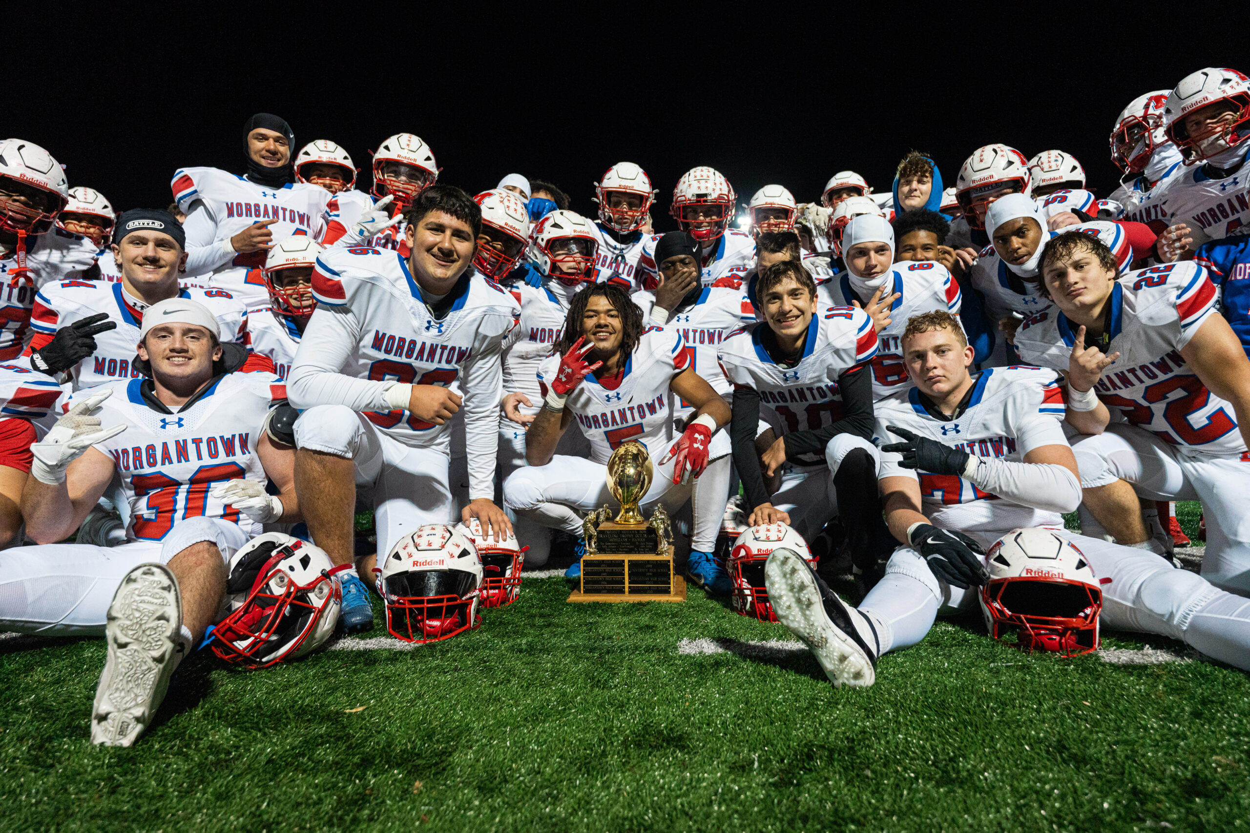 GALLERY: Morgantown Mohigans vs University Hawks 2025 Mohawk Bowl Football Game